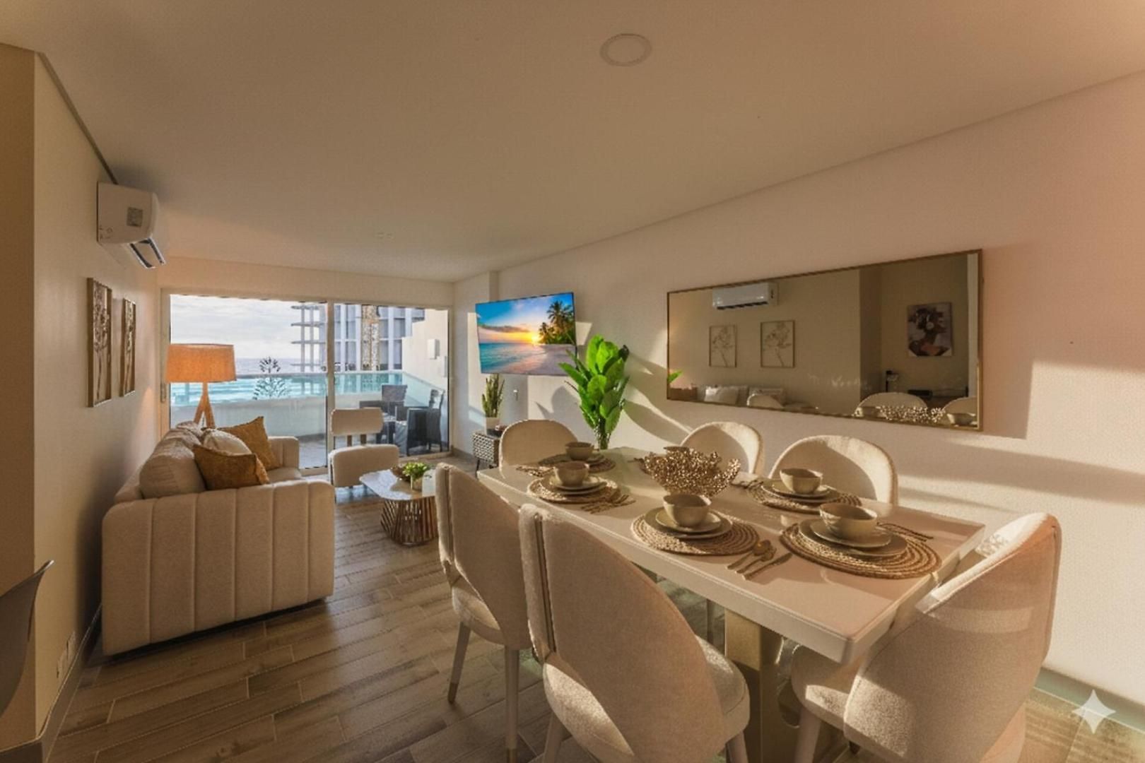 Luxury Oceanview | Sunset | Modern Design Сasa de vacaciones Cartagena